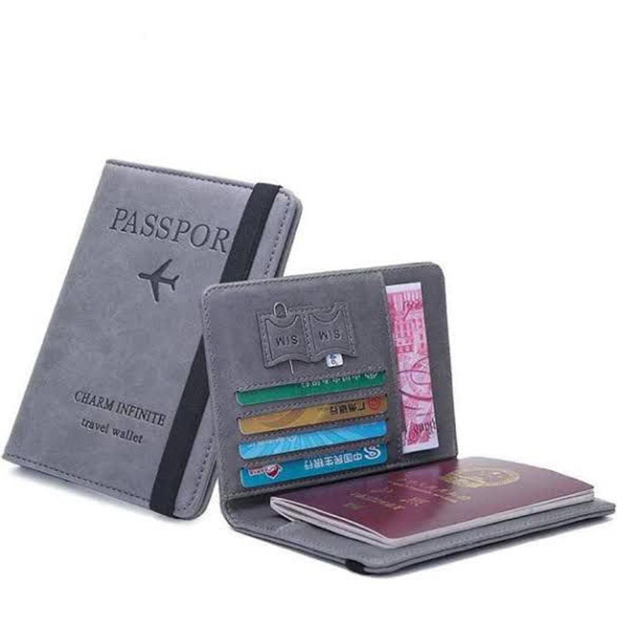 Pass port cover wallet/ Travel wallet card holder pass-port holder wallet