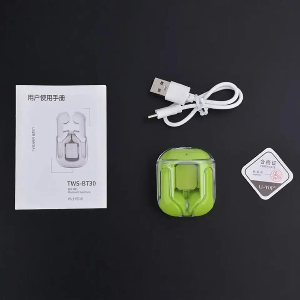 Air31 Bluetooth 5.3 Wireless Earbuds with Touch Controls, Crystal Clear Sound, IPX7 Waterproof, Long Battery Life, and Charging Case for All Bluetooth Devices