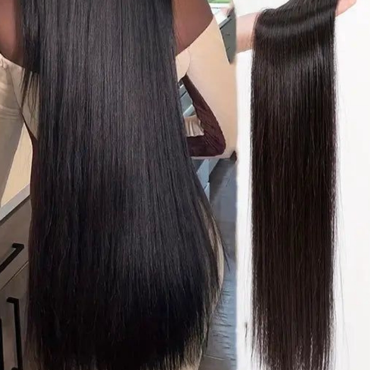 Long Straight Hair 5 Clips Hair Extensions Ponytail Extension For Ladies Girls 40/24 Inches Clip In Extensions