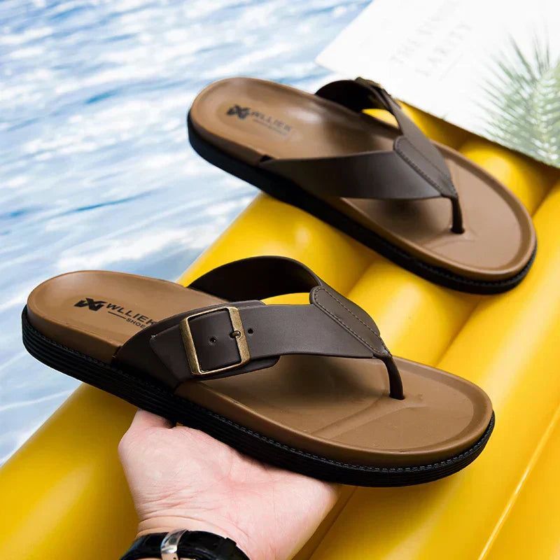 Hyper Hawk: Men's Stylish Flip Flops for Men & Boys | Comfortable Chappal with Buckle for Casual Wear | Non-Slip Sole | Adjustable  Slippers for Men | Flip Flops for Men |  Men Style 2026