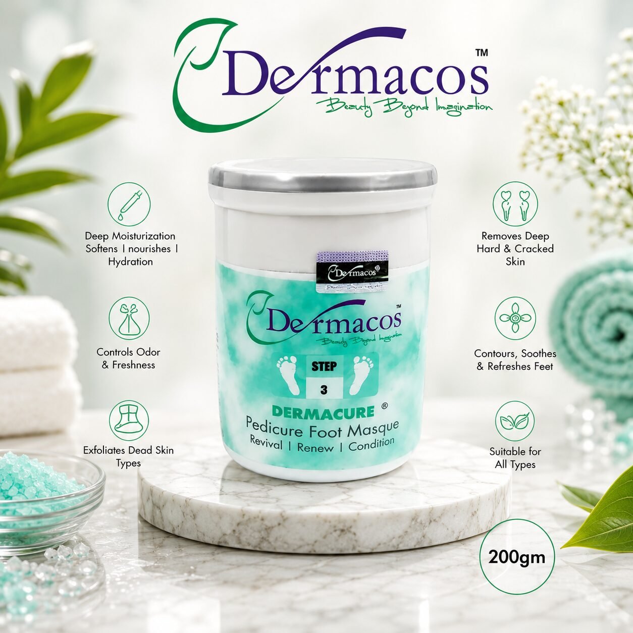 Pedicure Foot Masque (200gm) | Foot Care