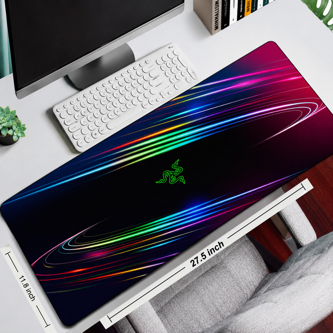Large Gaming Mouse Pad XL Waterproof Anti-Slip Mousepad for PC Laptop, Full Desk Mat for Gamers & Office Use (Black) by Panorama price in Pakistan