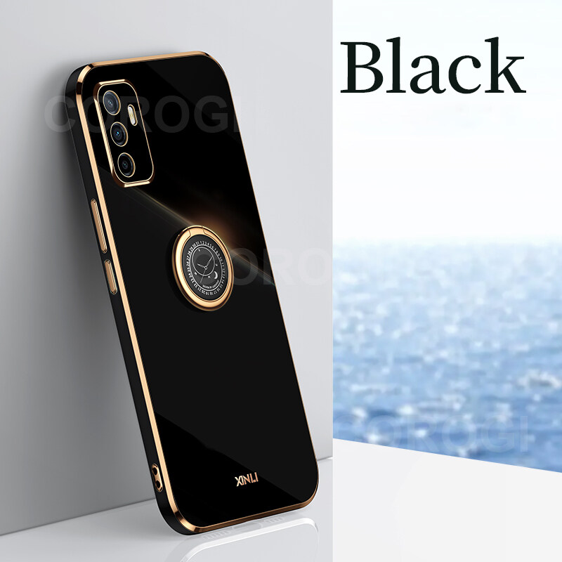 vivo v23e back cover golden colour