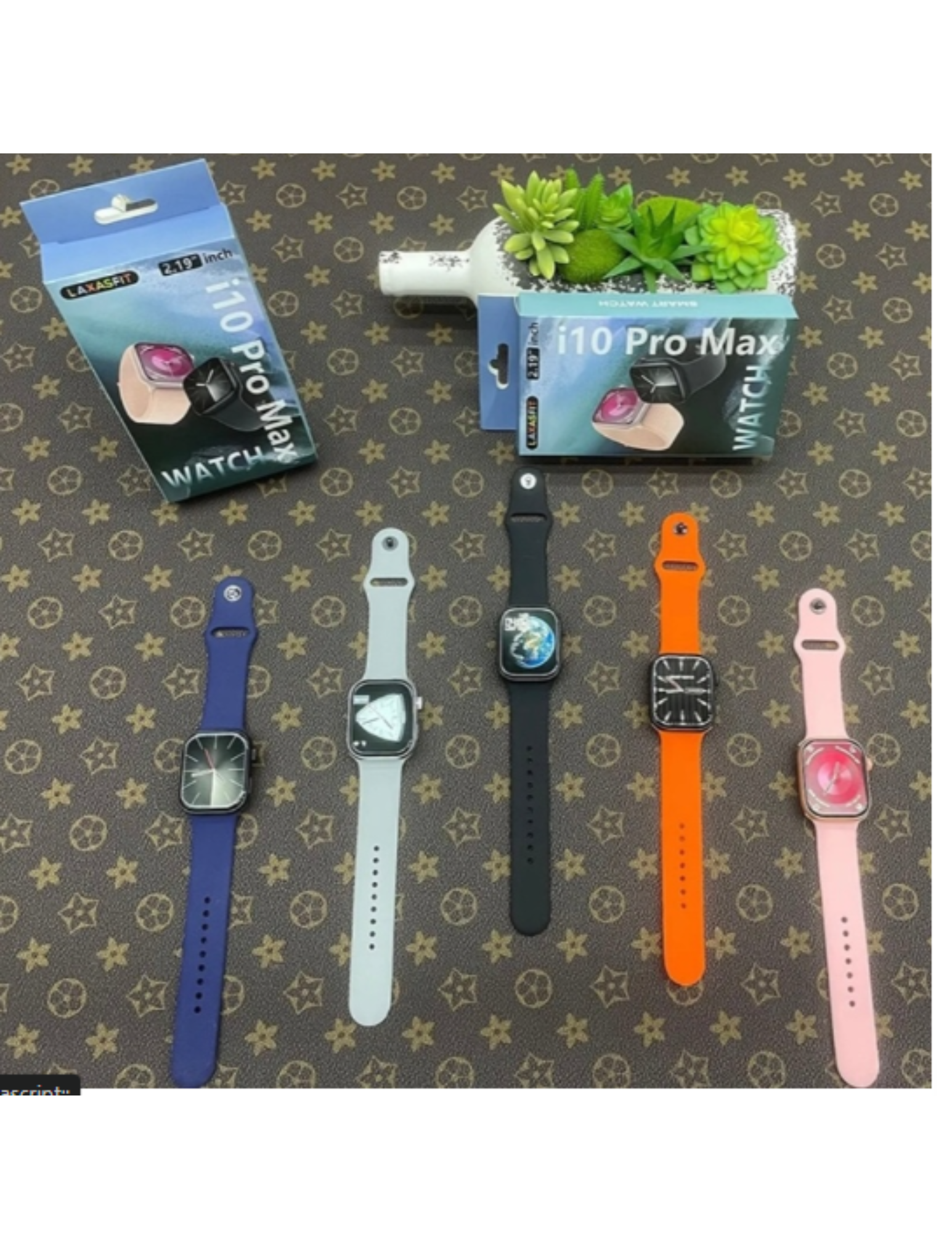 i10 Pro Max Smart Watch Series 9 | Bluetooth Calling, 2.19" HD Display, Fitness & Health Tracker