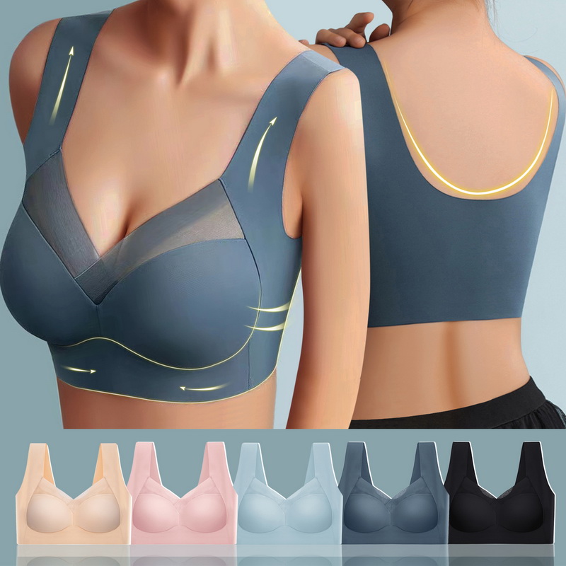 Top Seamless Women sports Bras Large Size Top Support Show Small  Comfortable No Steel Ring Underwear Yoga Fitness Sleep Vest