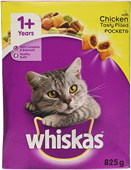 whiskas dry cat food chicken