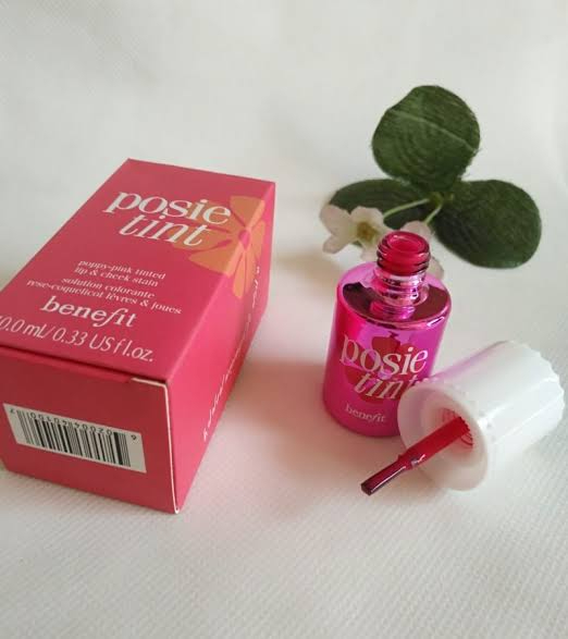 Posie Tint Lip & Cheek Stain – Long Lasting Natural Pink Tint | Liquid Blush & Lip Tint for Soft Glow (4.0ml)