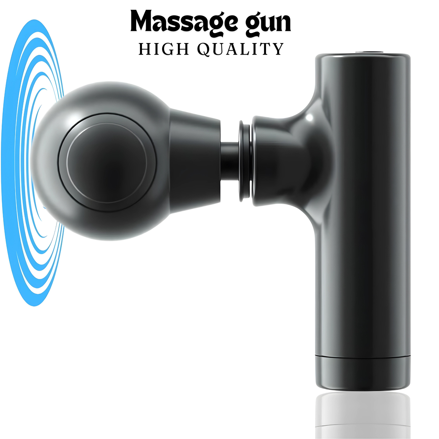 Portable Deep Tissue Muscle Recovery Massage Gun with High-Torque Motor and Easy-Carry Design