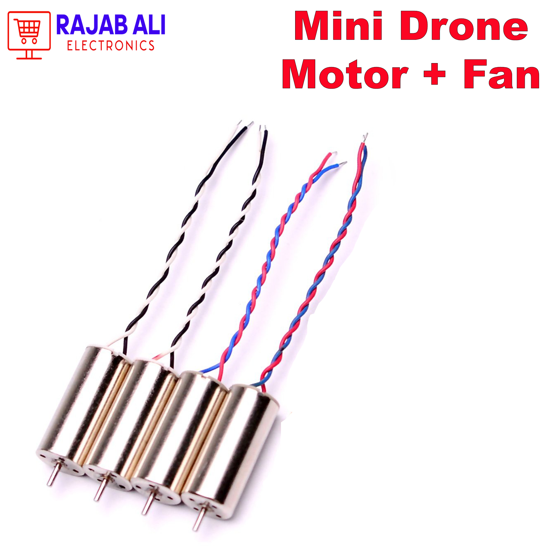 High-Quality Mini Drone Propellers with Motor - Fast-Running Blades for RC Helicopters/Drone - Compatible with DC 3-9V - New