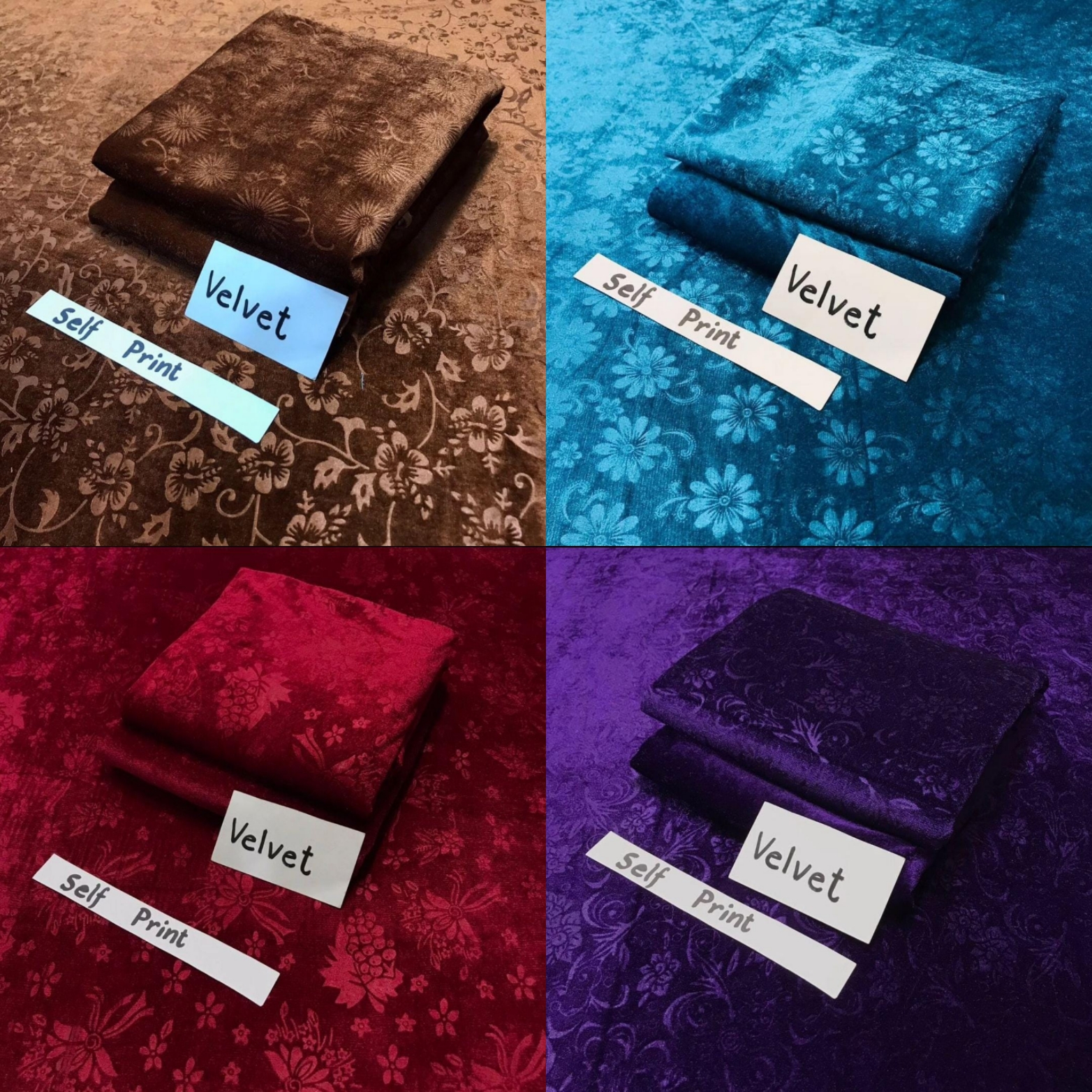 Winter Collection 2pc Velvet Dress for Women  Velvet Barosha Shirt & Plain Velvet Trouser for Girls & Ladies  Ready to Stitch Unstitched Fabric - 20 Colors
