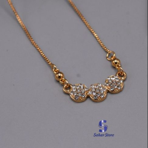 Fancy Pendent Necklace Wedding Engagement Party Charms Daily Wear Accessories for Women