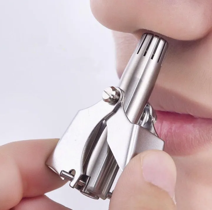 Stainless Steel Manual Nose Trimmer,Washable Nose trimmer for men,High quality Nose trimmer for women,Shaving Nose Ear Hair Face,Nose trimer for men,Nose trimmer for men manual, Nose trimmer manual,Nose trimmers,Nose trimer for men rechargeable