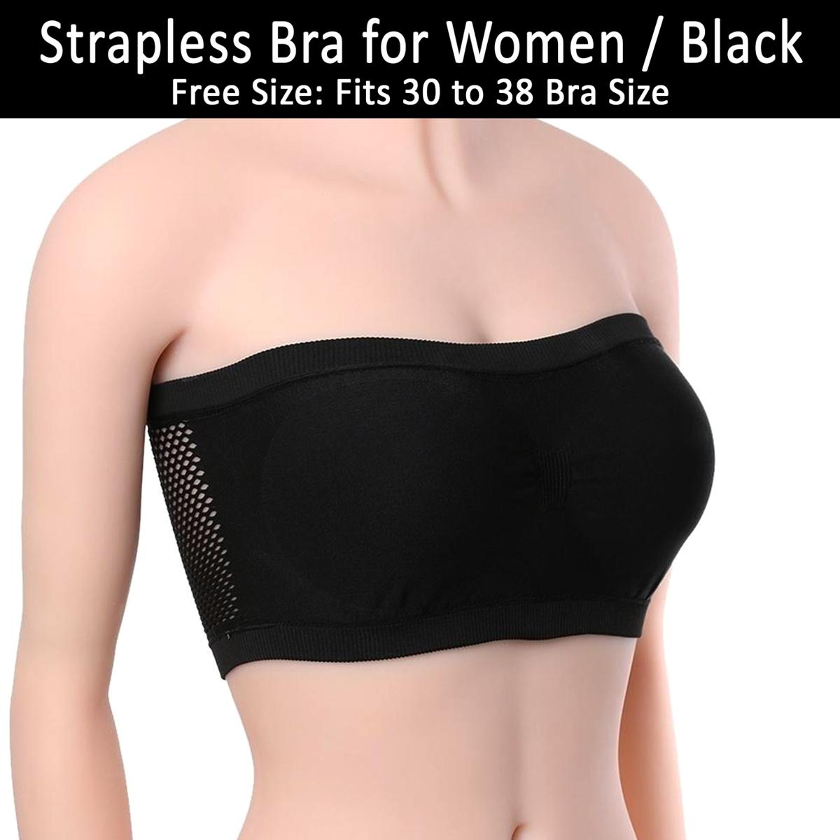 Non Padded Tube Fashion Bras for Women with Super Soft Comfy and