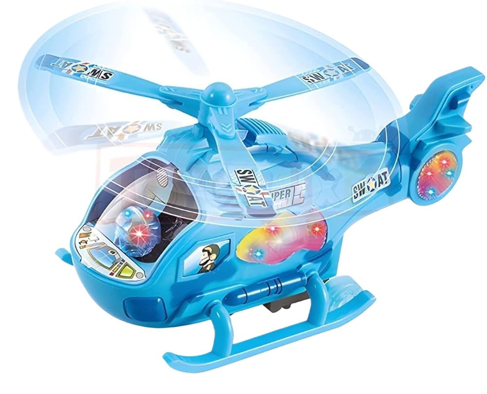 Kids Fun Light-Up RC Helicopter Toy for Boys - Interactive Remote Control Airplane for Learning & Fun, Recommended for Ages 6-8