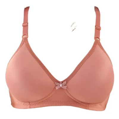 Non Wired Brazier for Women Plain Foam Padded Lifting Bras for