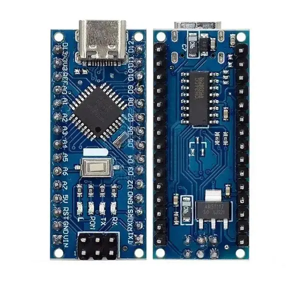 Arduino Nano V3.0 Development Board Compatible Controller Board for DIY Projects, Robotics & Electronics Prototyping(Pre Soldered TYpe C)