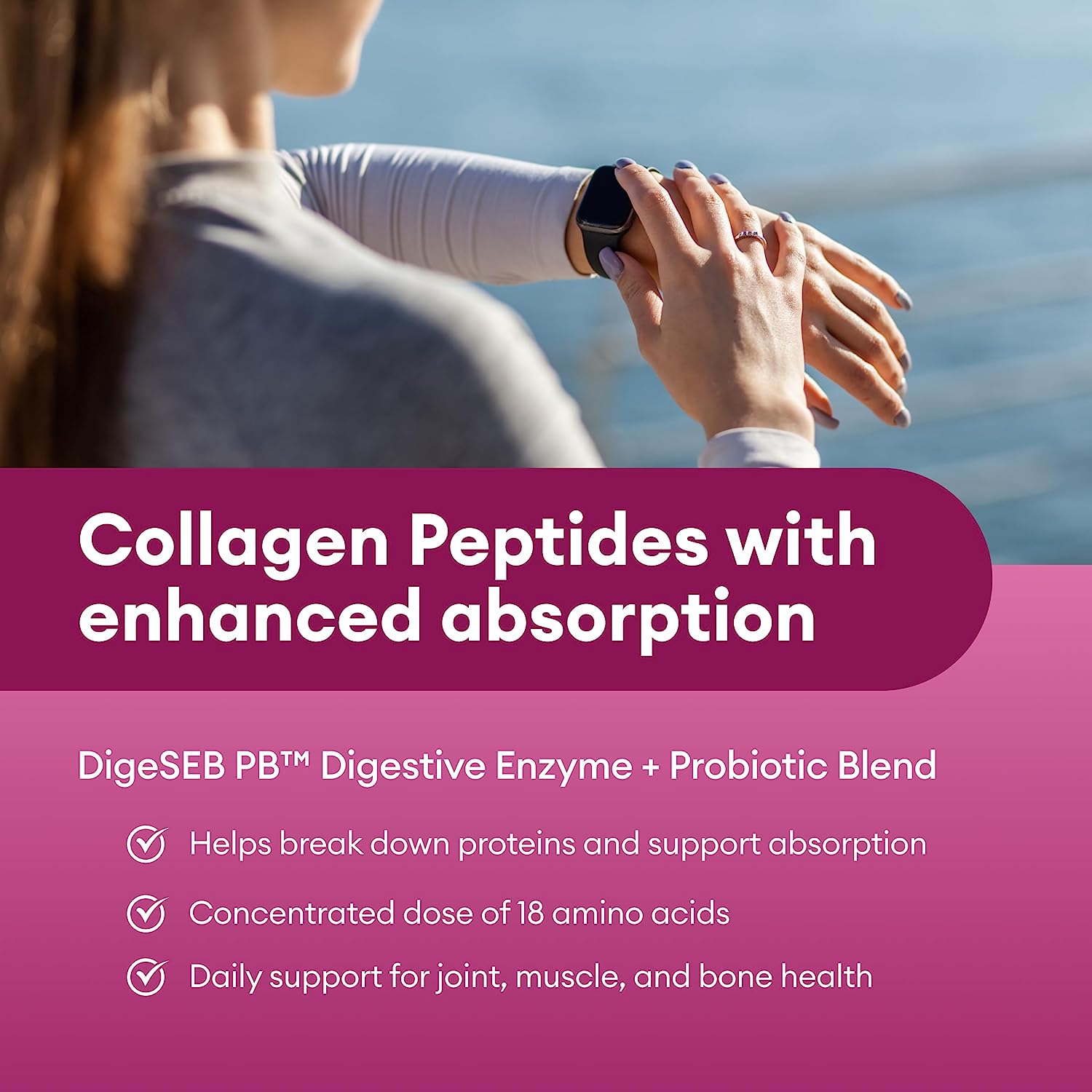 Physician's CHOICE Collagen Peptides Powder (Hydrolyzed Protein - Type I & III) w/Digestive Enzymes - Keto Collagen Powder for Women & Men - Hair, Skin, Joints, Workout Recovery - Grass Fed - Vanilla 250gm