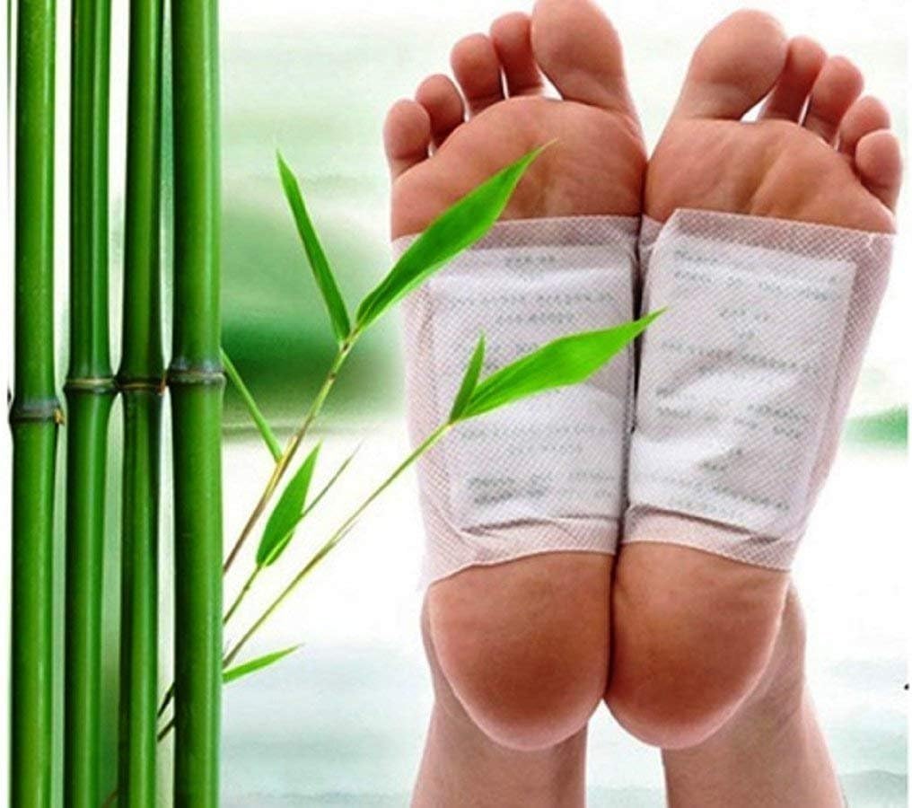 KINOKI Men & Women Natural Cleansing 10 Pcs Organic Weight Loss Detox Foot Patches Medicine Unwanted Toxins Remover Fatigue Leg Shaper Adhesive Pads for Foot Care, Sleeping
