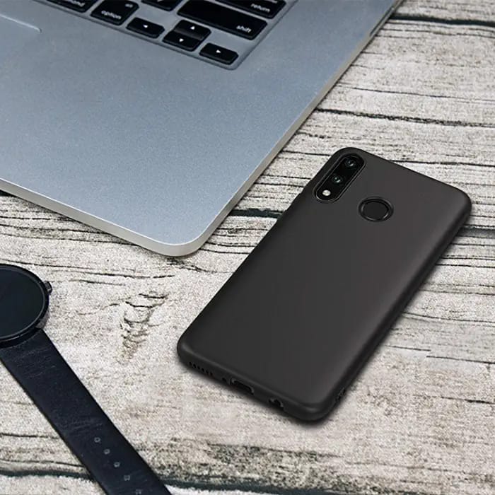 Huawei P30 Lite Matte Black Soft Silicon Back Cover