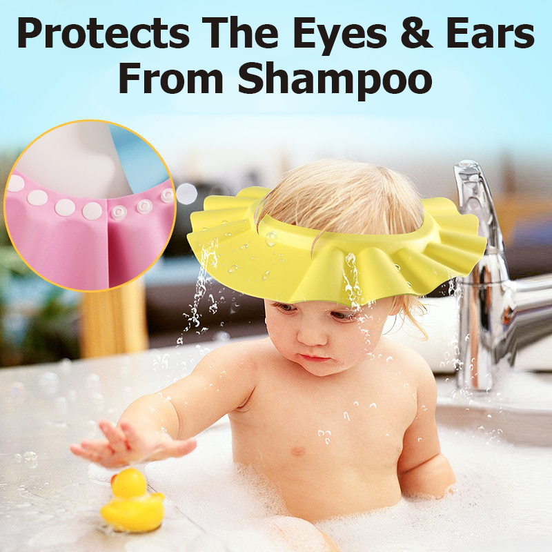 Buy MM Toys Adjustable Shower  Hair Wash Cap for Kids  Online in India   mmtoyworld