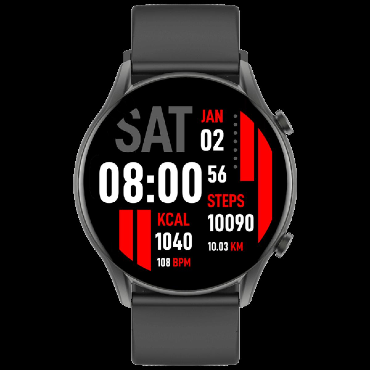 Kieslect Calling Kr Smartwatch Black
