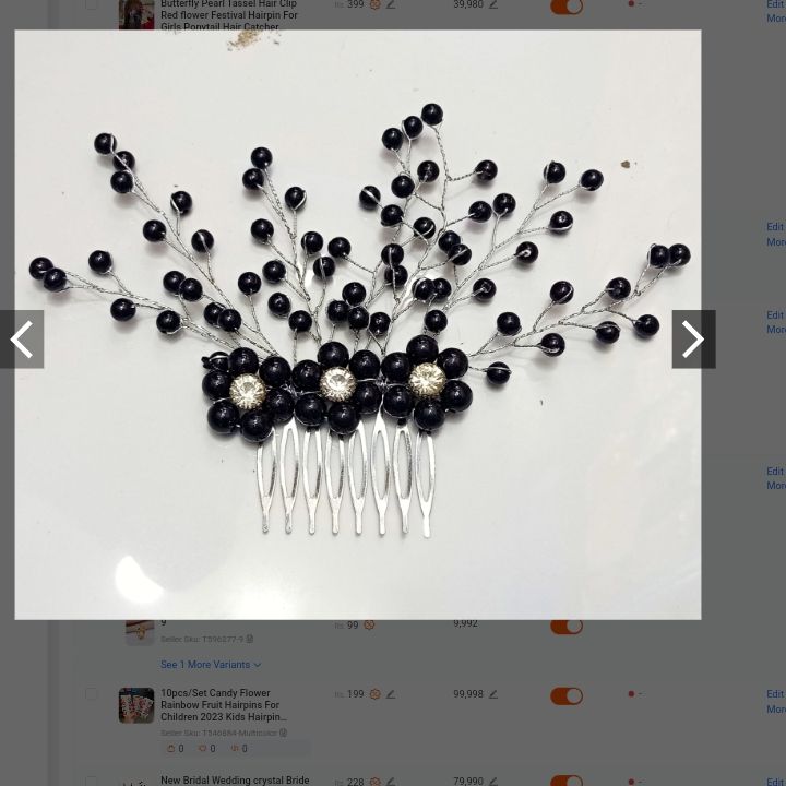 Flower Rhinestone Wedding Headband Hair Accessory Ribbon and Rhinestone For Women and Girls