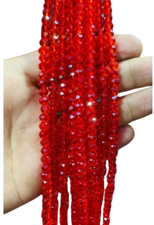 6mm Crystal Beads (80+ Pieces) for DIY Jewelry Making & Clothing Designs – High-Quality AB Crystal Beads | Yarn Vista