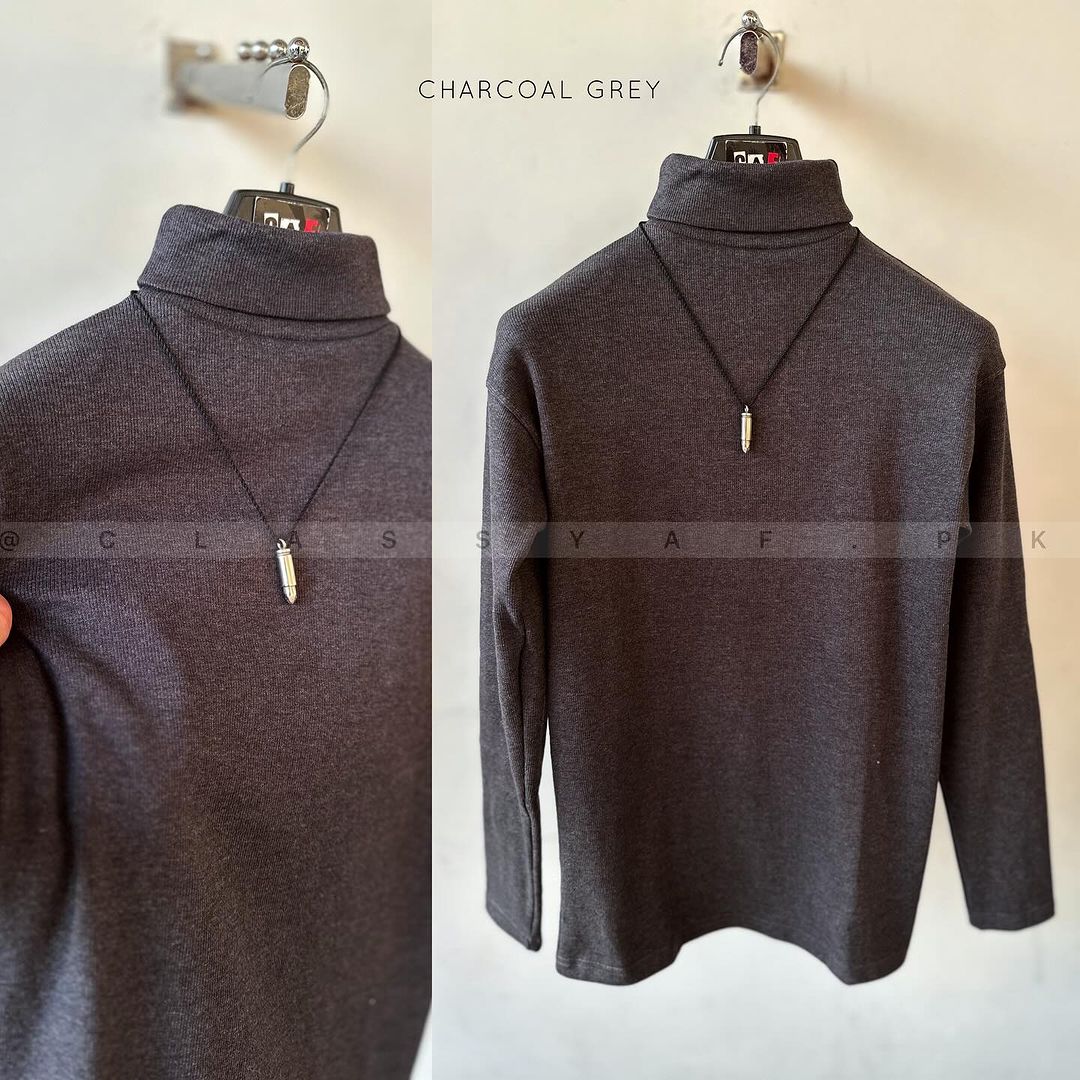High Neck for Men - Party and Office Wear - Winter Warm High Neck for Men -