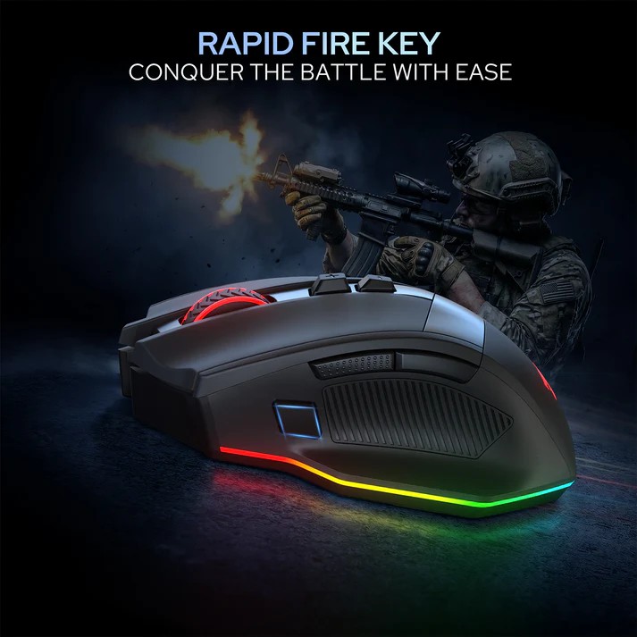 Redragon M923 STEALTH Wired RGB Gaming Mouse 24000Dpi with Rapid Fire Button with Programmable Buttons 23 8fefc09078369dba926895c4604706c3