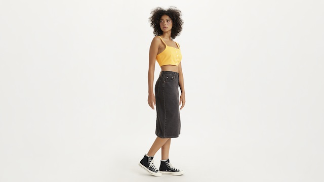Levi's® Women's Side Slit Skirt