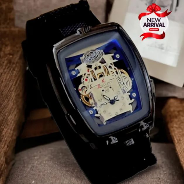 Men's Mechanical Watch New Design Carving Custom Watch Automatic