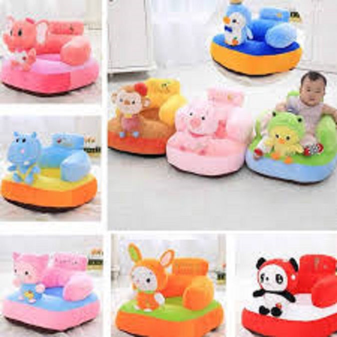 Cute Animal Baby Sofa Support Seat Plush Infant Learning To Sit Chair Keep Sitting Posture Comfortable
