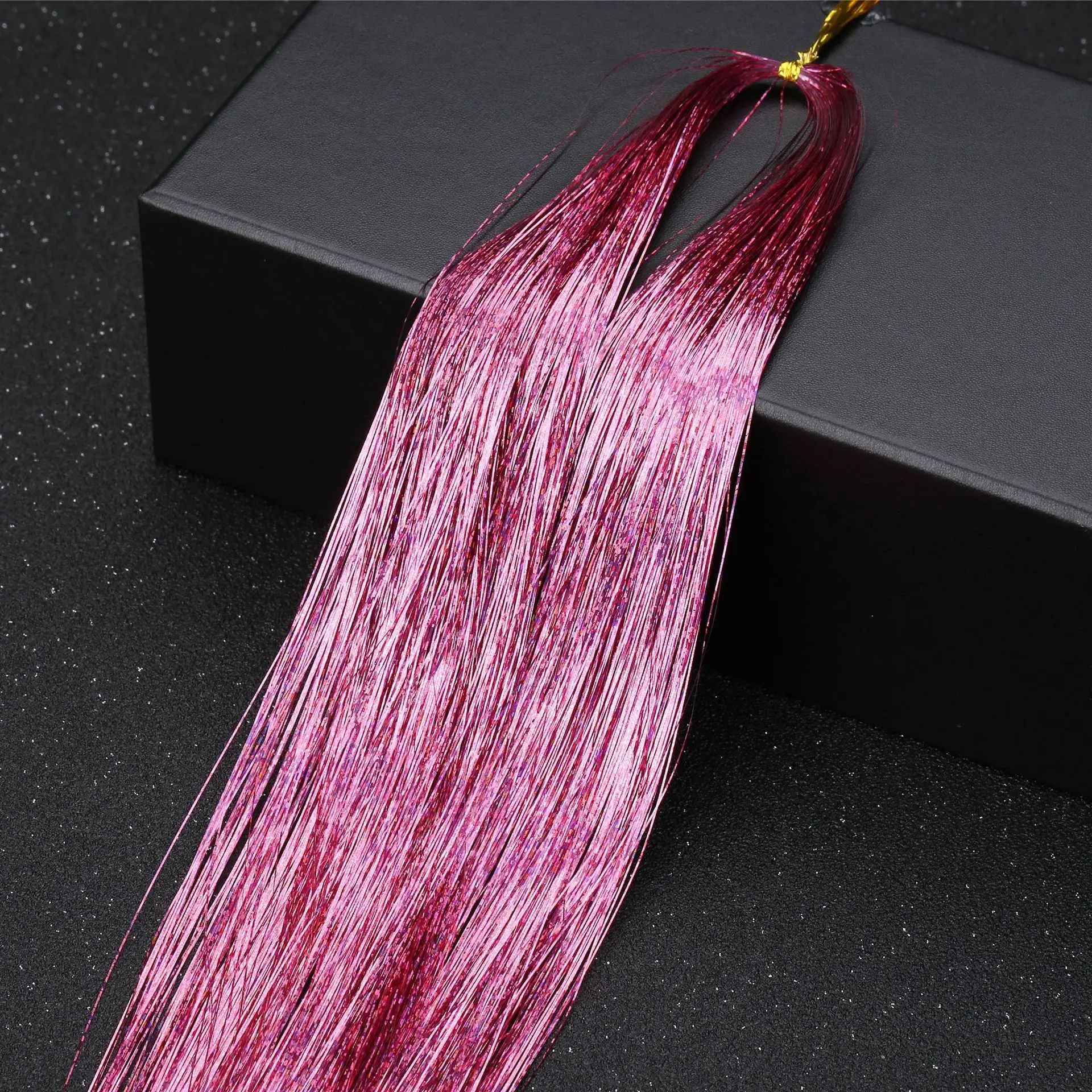Fairy Sparkling Extensions Extensions Silk Shiny Hair Tinsel Dazzle