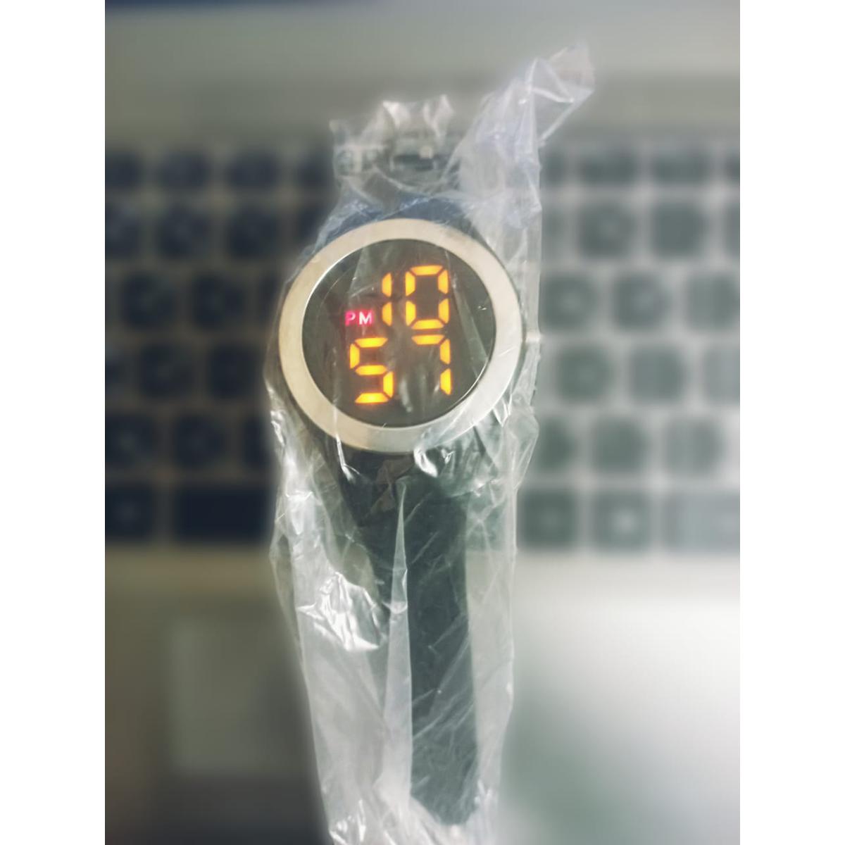 New Design Digital Led Sports Round Shape Watch WaterProof For Men Boys