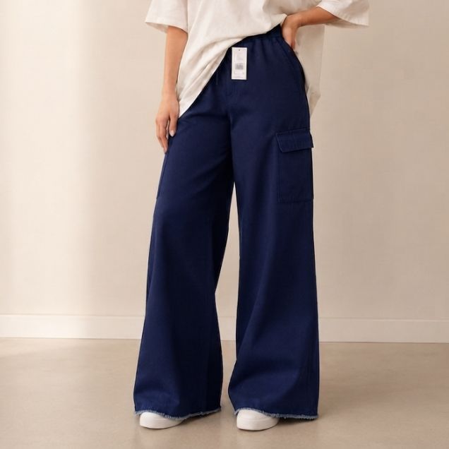 White Baggy Jeans for Girls with Pockets | High Waist Wide Leg Denim Jeans for Women | Korean Style Loose Fit White Pants | Trendy Straight Leg Casual Trousers | Oversized Fashion Jeans | College & Daily Wear Bottom