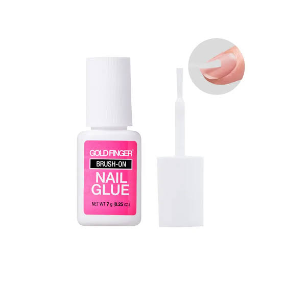 10ml Nail Art Brush On Adhesive Soak Off Gel Polish False Nail Nail Accessories Decorations Paste Nail Art Glue Manicure Tool