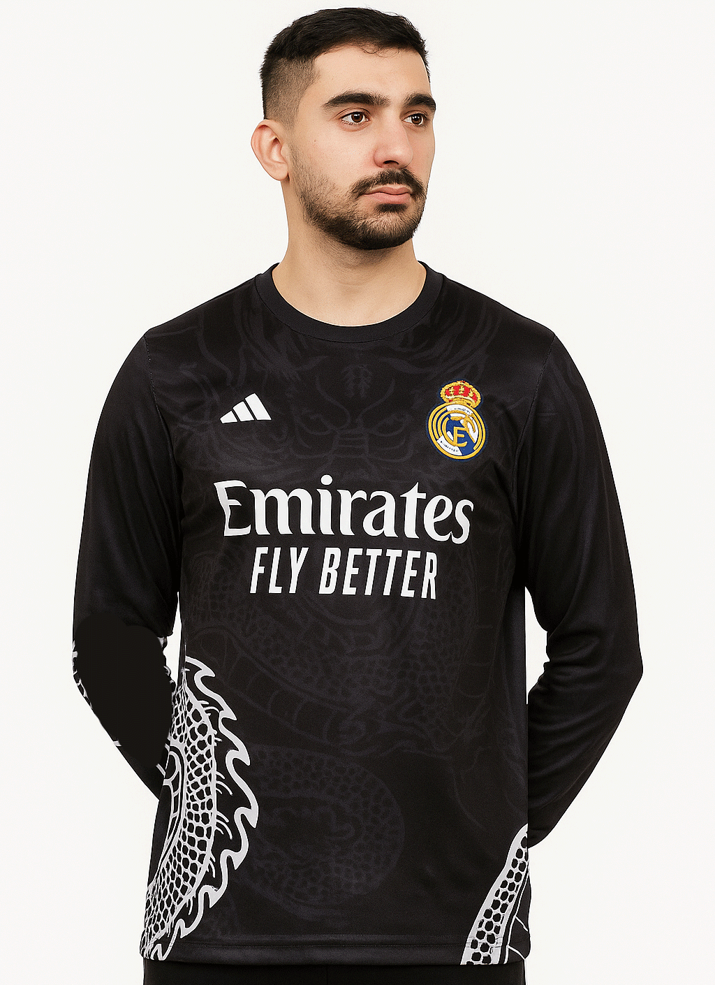 Real Madrid Cristiani Ronaldo #7 Special Dragon Edition Football Jersey T-Shirt - Full Sleeve
