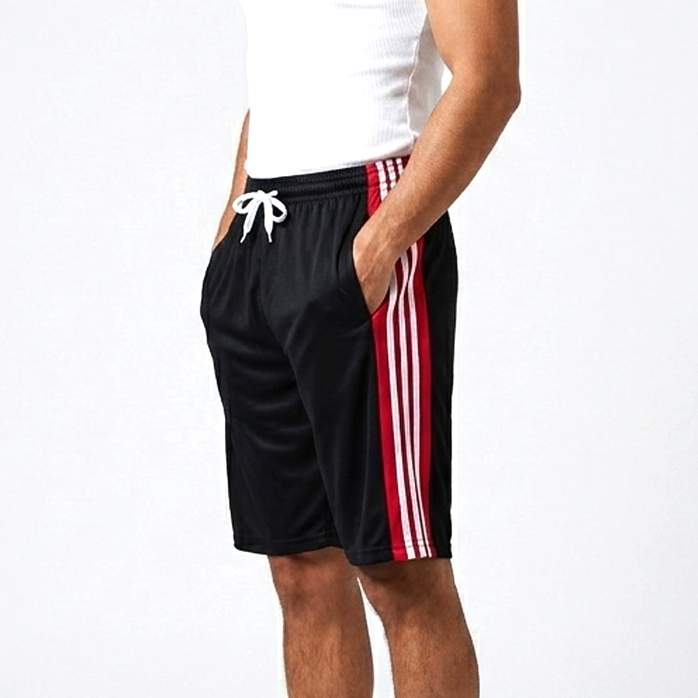 Half Length Sweatpants For Men Exercise And Casual Short Pajamas For Sleeping Shorts For Men Night Wear Trousers For Men With Pockets In Black And Blue - Stay Comfy With Half-Length Sweatpants - Bilal Online