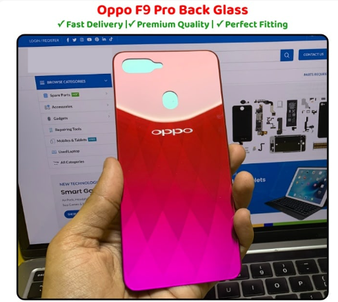 oppo f9 back glass