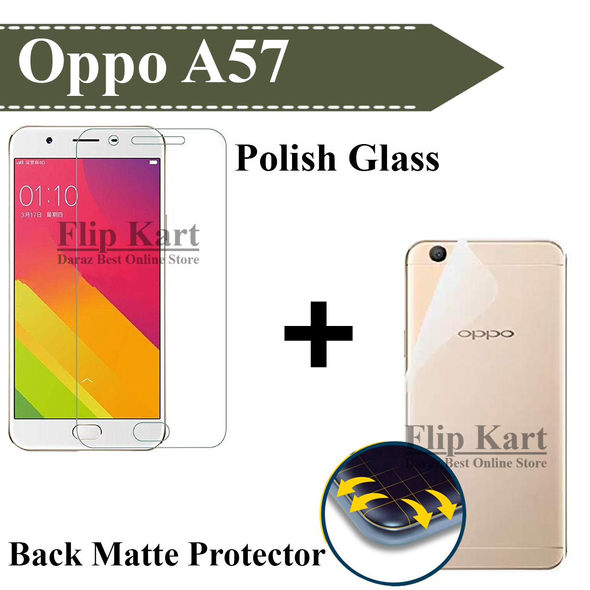 oppo a57 matte glass