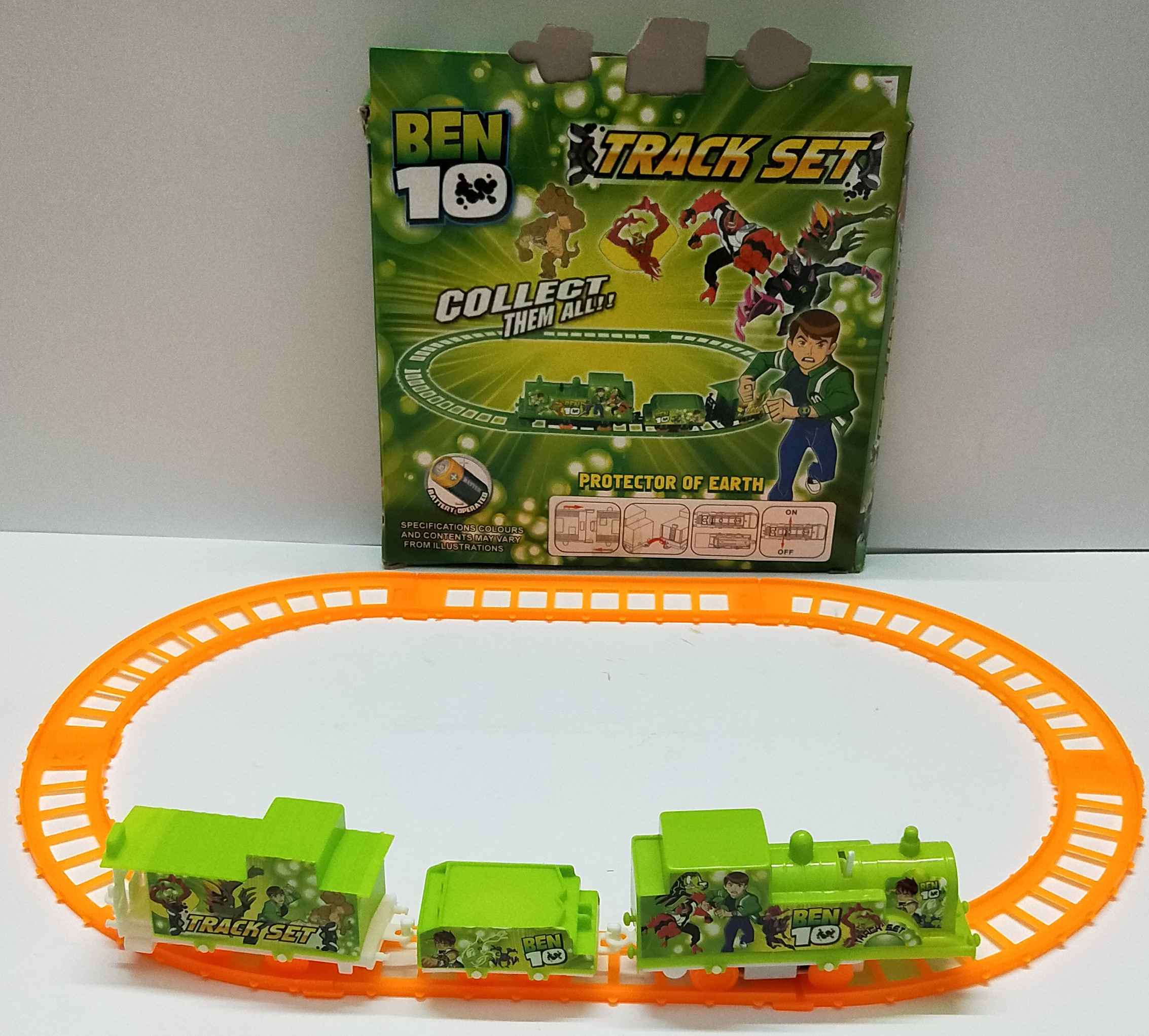 Train set, Engine and 2 Coaches, Battery Operated Newest articles imported China Trains Toys