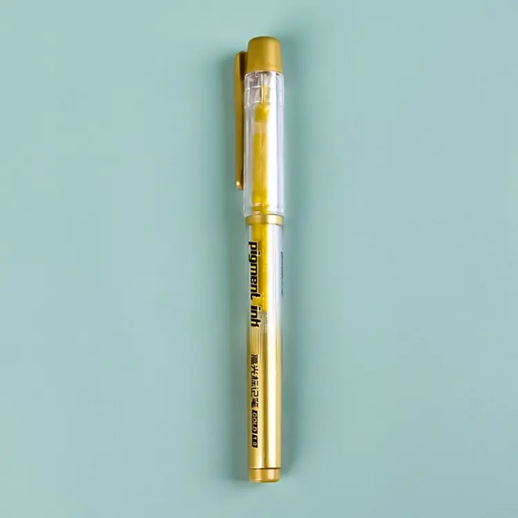 1 PC White Marker Pen Oily Waterproof Plastic Gel Pen for Writing