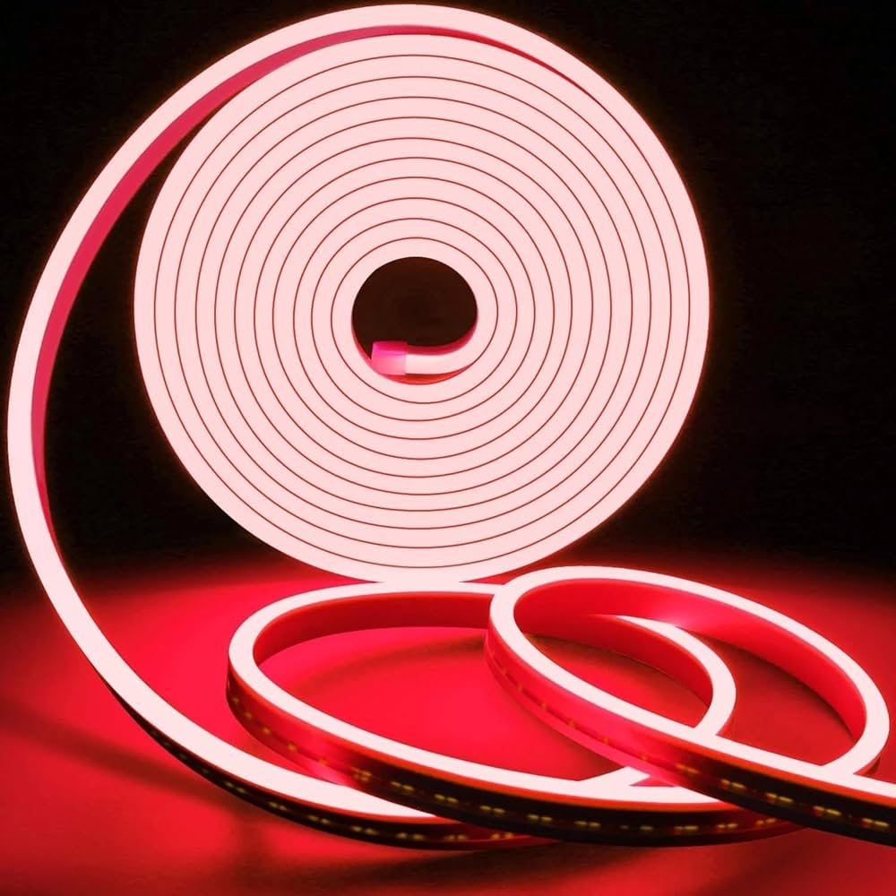 Neon Lights For Room - Led Strip Light - 1 Meter Lights For Gaming Room - Lights For Mirror - Night Light - Lights For Room Decoration - Flexible Neon Light