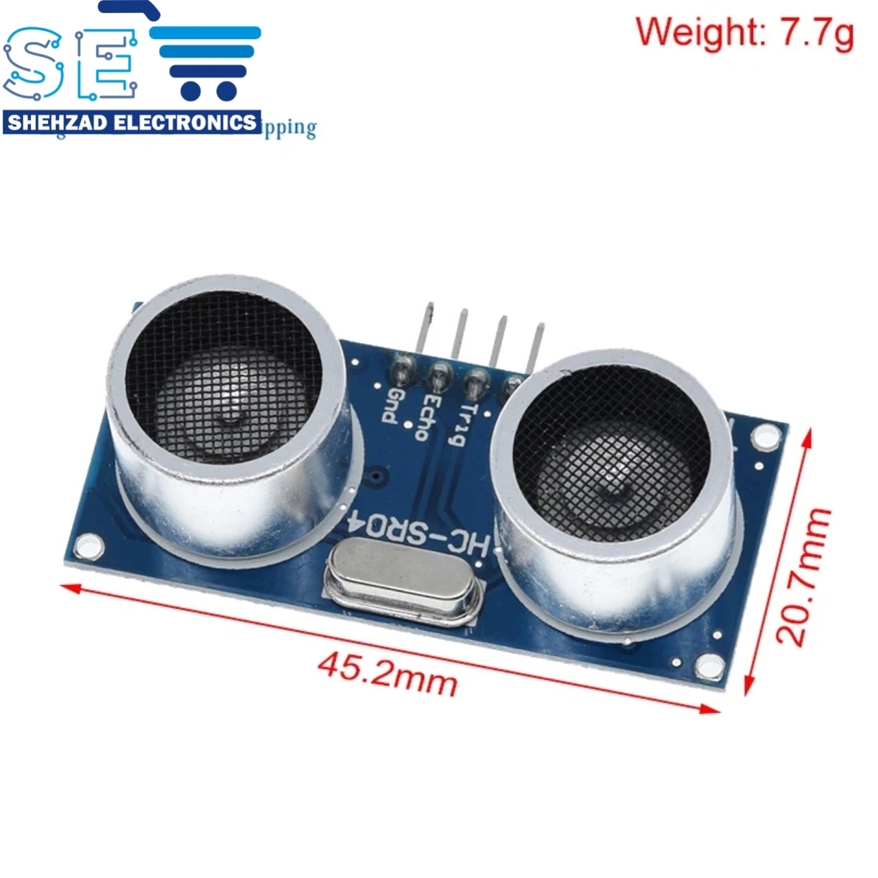HC-SR04 Ultrasonic Distance Sensor – Accurate & Reliable Distance Measurement