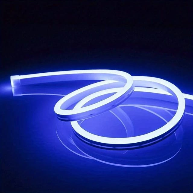 Neon Lights -  Neon Lights For Room - Led Strip Light - RGB Lights For Gaming Room - 16 ft IP65 Waterproof Kit - Lights For Mirror - Night Light - Lights For Room Decoration - Flexible Neon Light - Home Decoration Items By Galaxy Deals