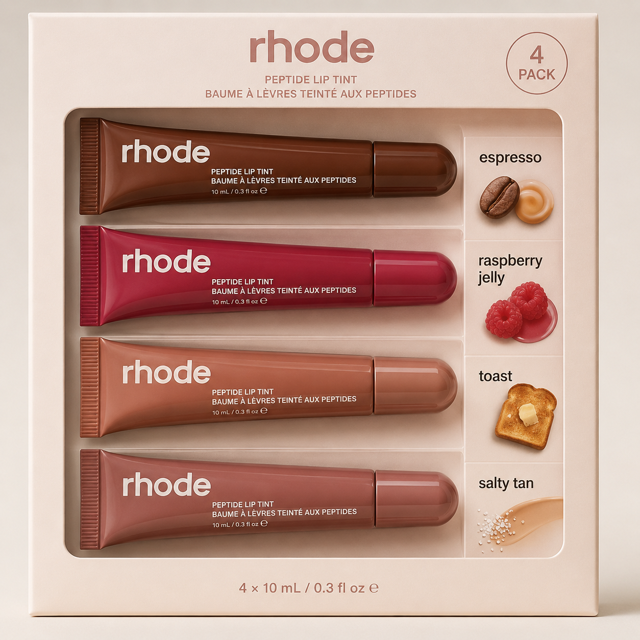 Pack of 4 Shades.
