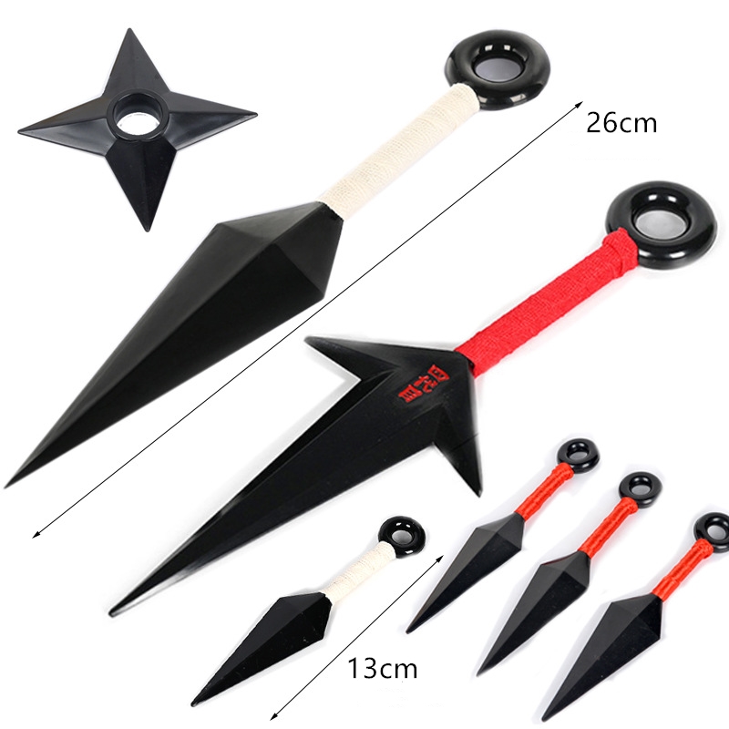 Anime Kunai Akatsuki Hatake Kakashi Shuriken Uchiha Itachi Cosplay ...