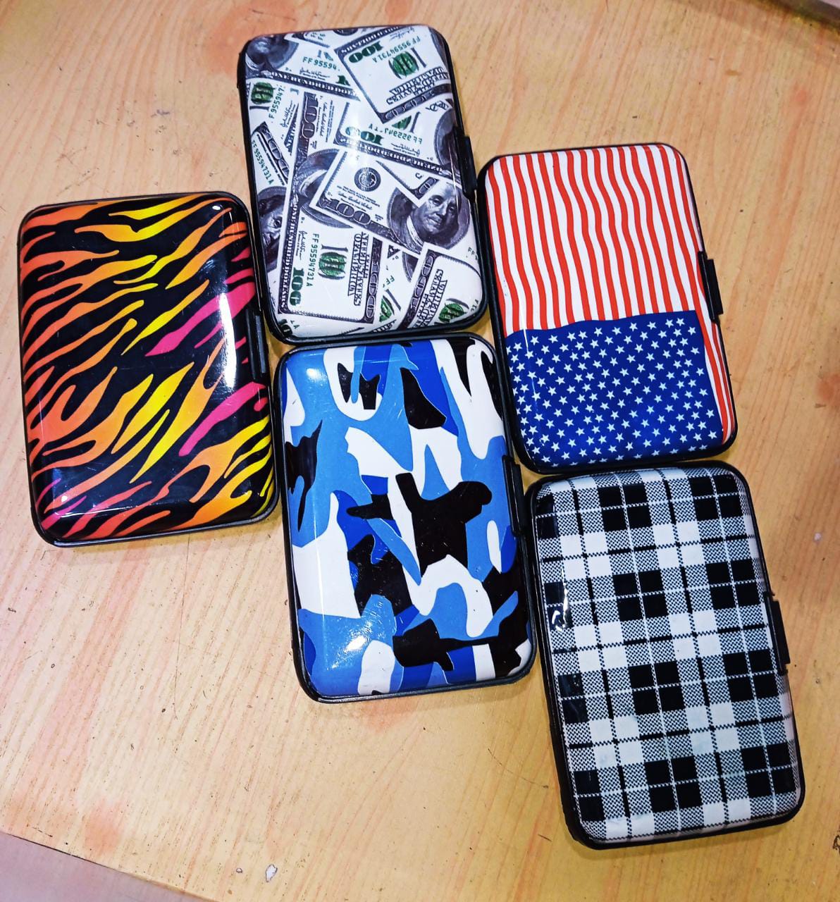 Aluminum Water Proof Resistant Card Protect Holder For Unisex Aluma wallet Mini slim card holder wallet for men