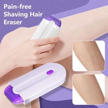 Yes Finishing Touch Face & Body Hair Remover Machine | Painless Electric Hair Removal Device for Women | Portable & Rechargeable Hair Trimmer for Face, Legs, Arms, Underarms, and Bikini Line |