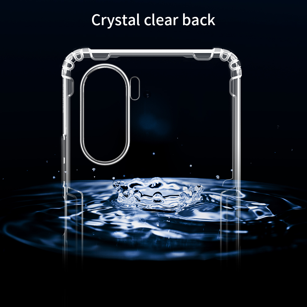 Nillkin for Xiaomi Poco F3 Case Crystal Nature TPU Soft Casing Back Cover description image 3